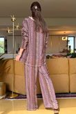 Laundry B Monaco Co ord Set Aubergine /15 =